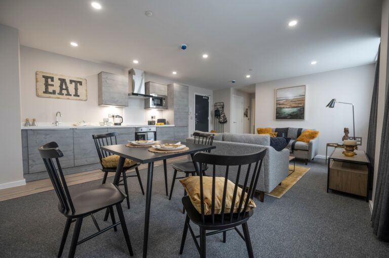 The Locks living area