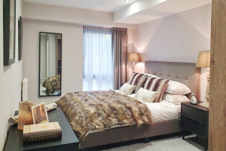 Bedroom at The Mailbox