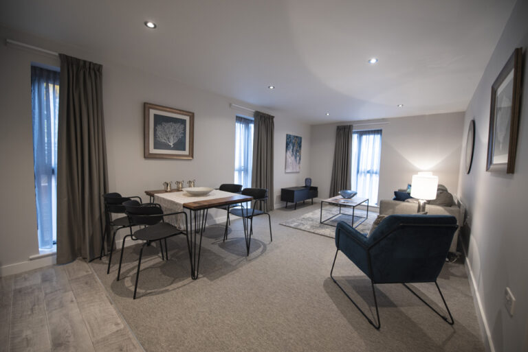 Lounge and dining at The Depot