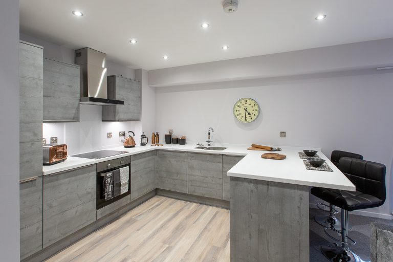 Kitchen at The Mailbox